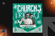 06 Church Worship Flyer Bundle, a Flyer Template by Shajib Shikder (Thumbnail 6 of 7)