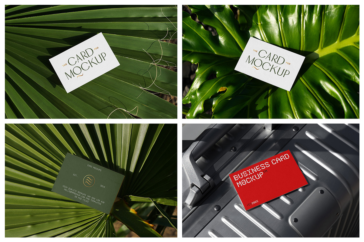 Business Card Mockups - Outdoor, an Advertising Mockup by Mr.Mockup™ (Photo 11 of 23)