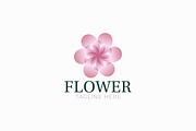 Decorative Flower Logo Simply Shape, a Branding & Logo Template by Signatoro (Thumbnail 1 of 3)