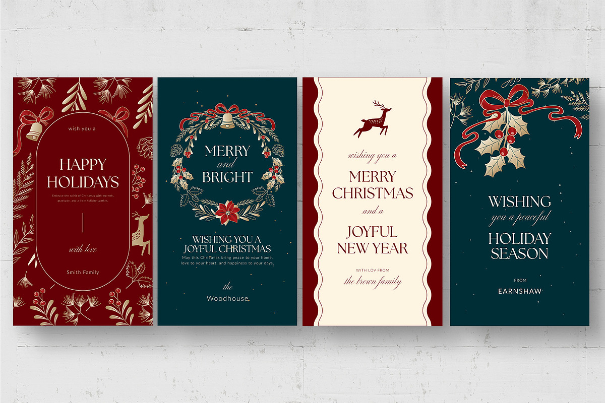 Christmas Social Media Templates, a Social Media Template by BrandPacks (Photo 4 of 5)
