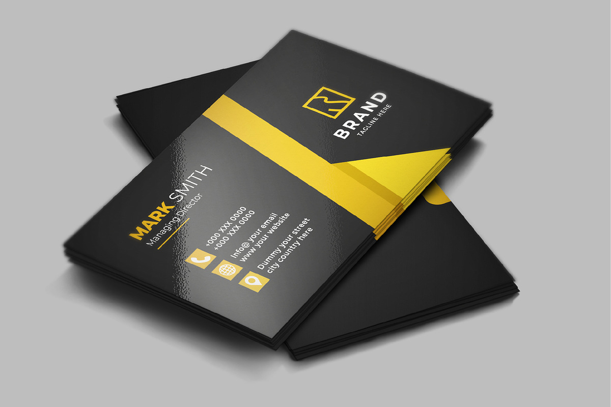 Creative And Modern Business Card, a Business Card Template by M9 Design (Photo 3 of 3)