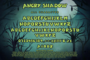 Angry Shadow - Halloween Display, a Handwritten Font by Arendxstudio (Thumbnail 9 of 9)