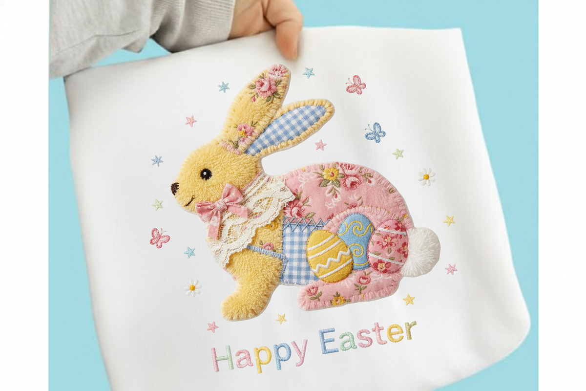Latch Hook Easter Bunny Png Yarn, an Illustration by designcity5 (Photo 7 of 9)