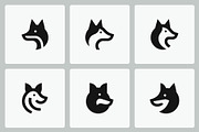 Minimalist Fox Logo Vector Icons, a Branding & Logo Template by Vectorium Studio (Thumbnail 2 of 2)