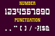 Axebold a Bold Display Font, a Sans Serif Font by IHDSTD (Thumbnail 6 of 6)