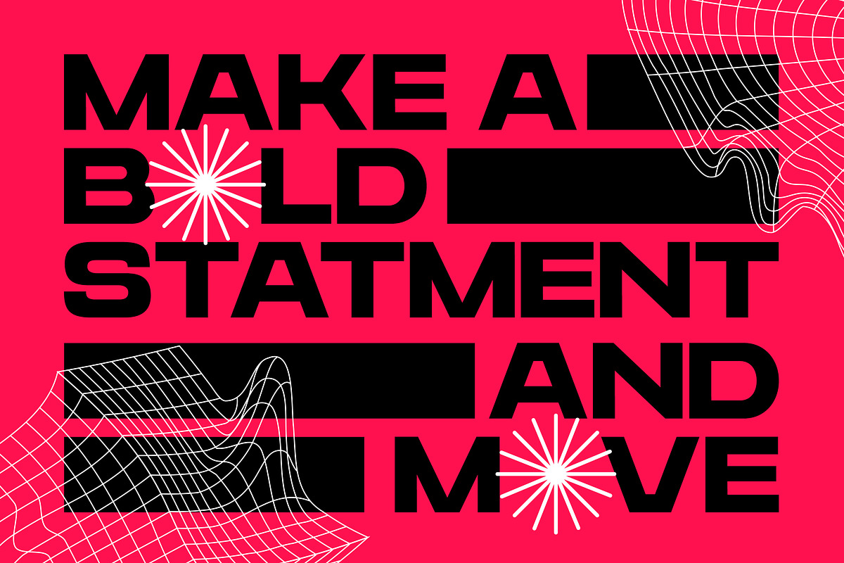 Sixsound – Expanded Sans Serif Font, a Sans Serif Font by Typia Nesia (Photo 5 of 12)