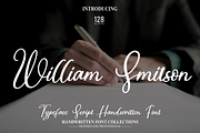 William Smitson | Script Font, a Script Font by Scratchones (Thumbnail 1 of 8)