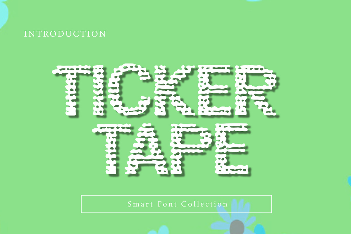 TICKER TAPE, a Slab Serif Font by Wow Magic (Photo 1 of 3)