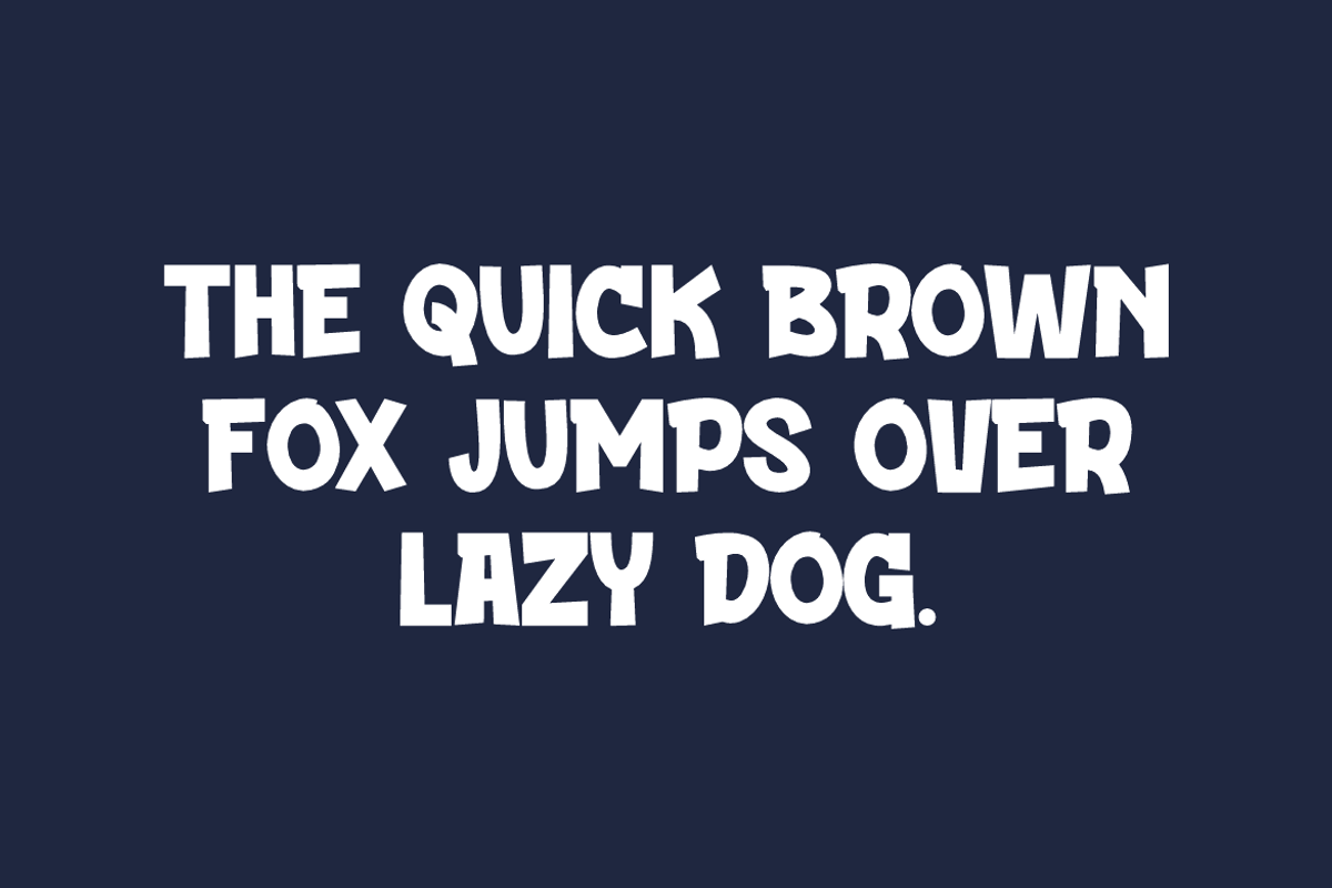 Grofati - Kids Font, a Sans Serif Font by Iqsiart Studio (Photo 5 of 6)