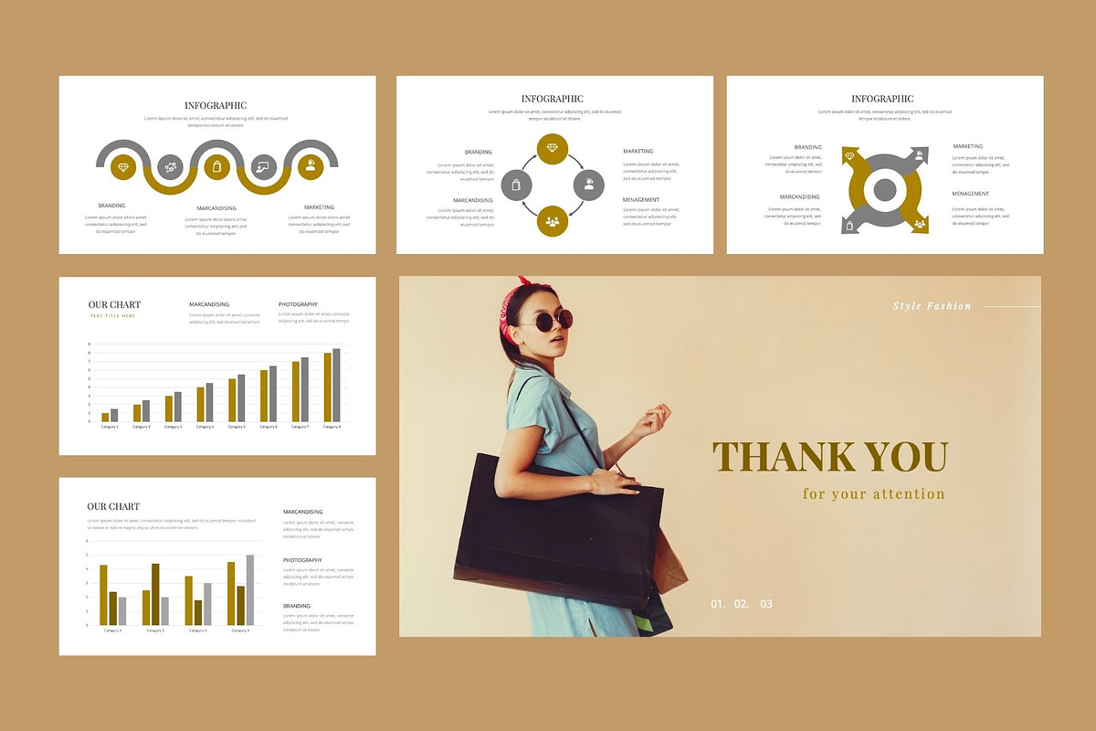 MARISHOP  Fashion Google Slide, a Presentation Template by Rizki Herdian (Photo 5 of 5)