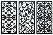 Elegant Lasercut Panel Vector Set, an Illustration by Amazin_art (Thumbnail 14 of 21)