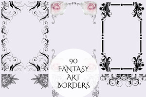 90 Fantasy Borders