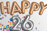 Foil Balloon Letters, an Object Graphic by Evlogiev Studio (Thumbnail 3 of 7)