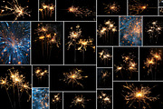 Sparkling - 71 images, a Holiday Photo by Handmadefont (Thumbnail 2 of 13)