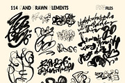 Graffiti Art & Grunge PNG Overlays, an Object Graphic by Oksana Trygub (Thumbnail 15 of 19)