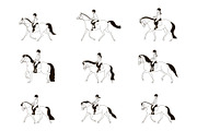 Riding School, an Animal Illustration by Naurider (Thumbnail 2 of 5)
