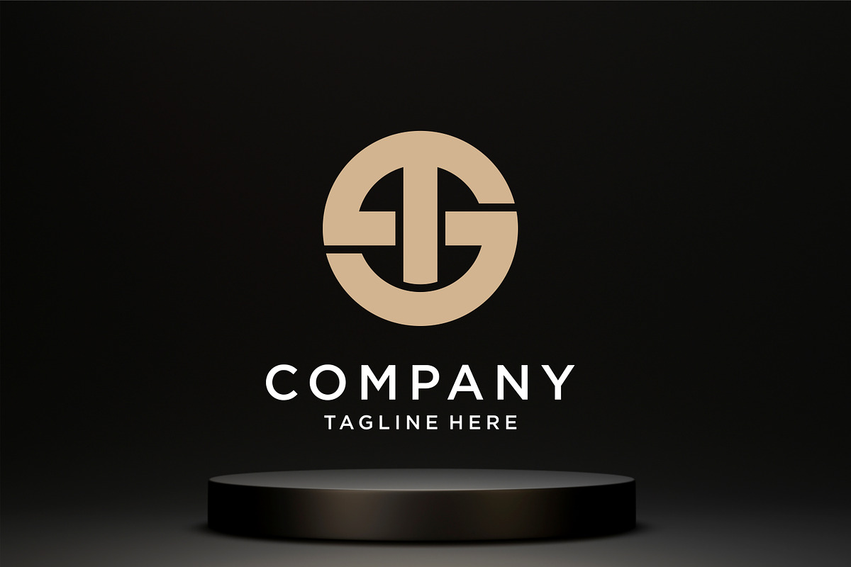 monogram logo design - SVG file, a Branding & Logo Template by BARONSTD (Photo 2 of 17)