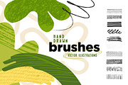 Hand drawn brushes, a Texture Illustration by PureSolution (Thumbnail 1 of 3)