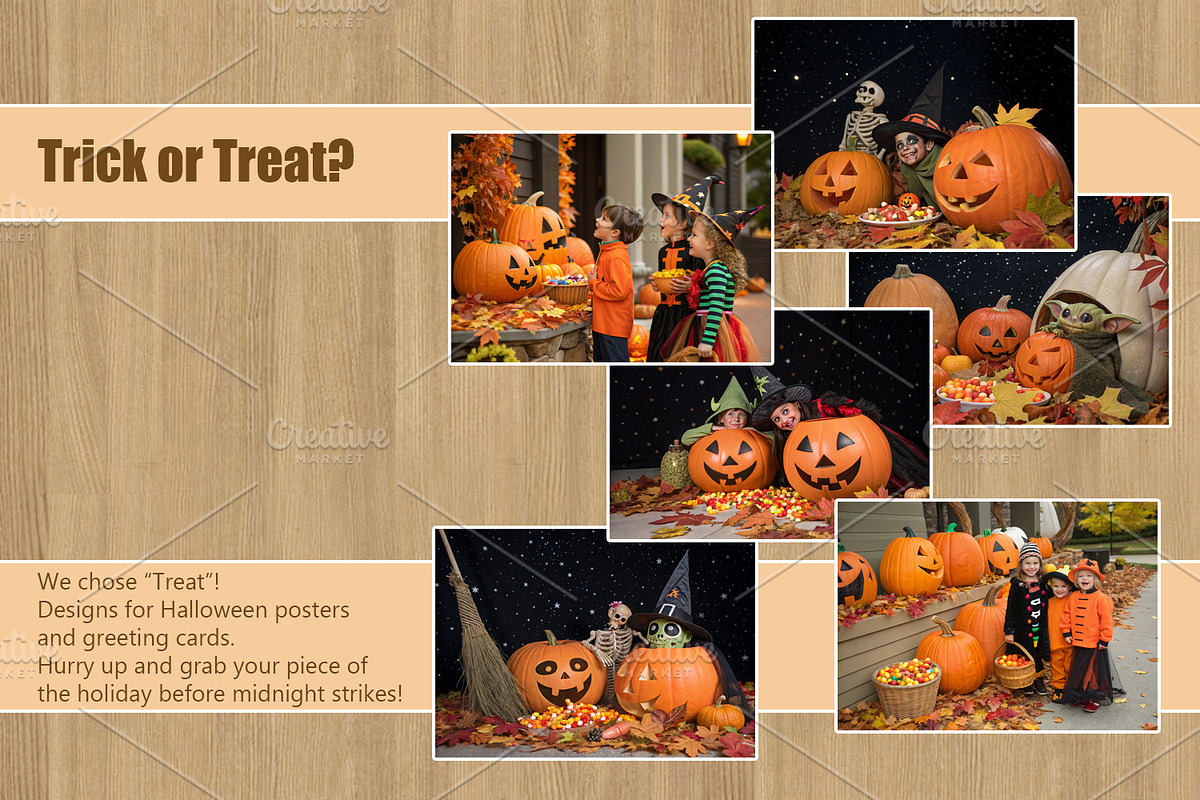 Autumn and Halloween., a Seasonal Illustration by Designs by Helen Trupak (Photo 4 of 4)
