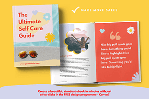 Colorful Canva Ebook Template