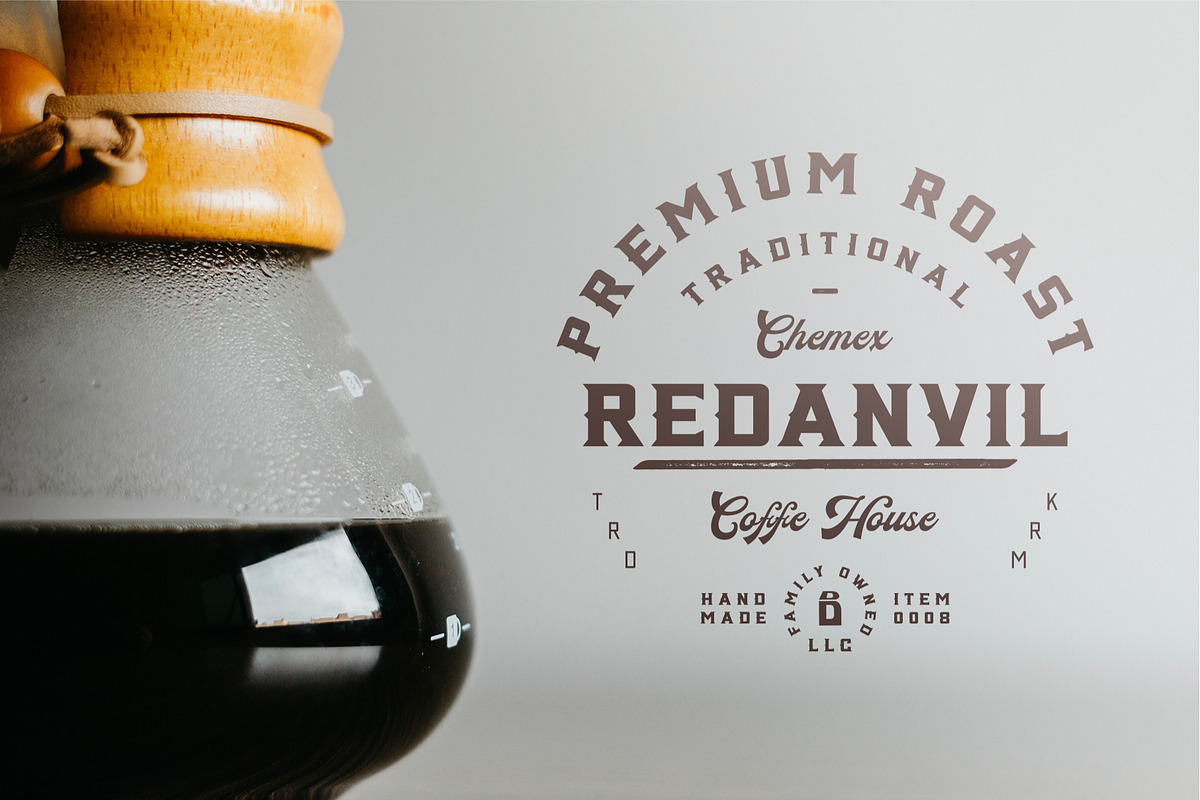 Anvil | Hand Forged Serif, a Serif Font by Beveled Design Co. (Photo 1 of 14)