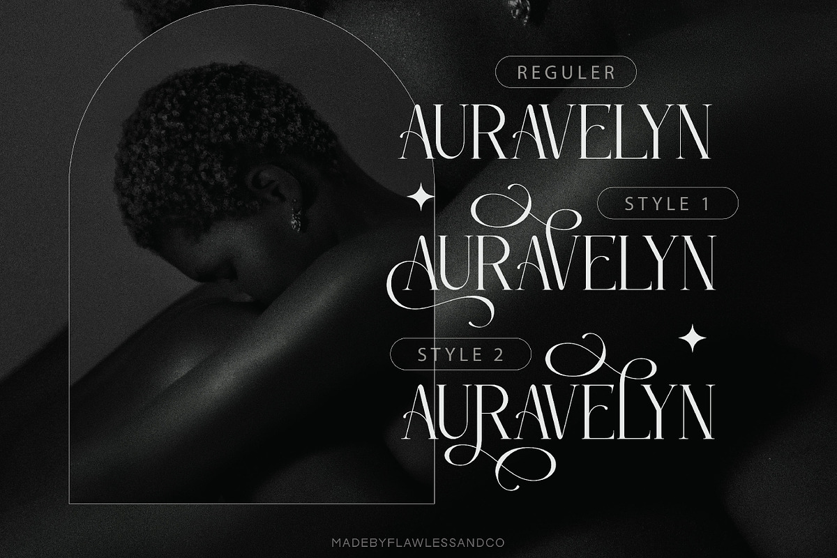 Honorveil - Elegant Serif Font, a Serif Font by Flawless And Co (Photo 2 of 10)