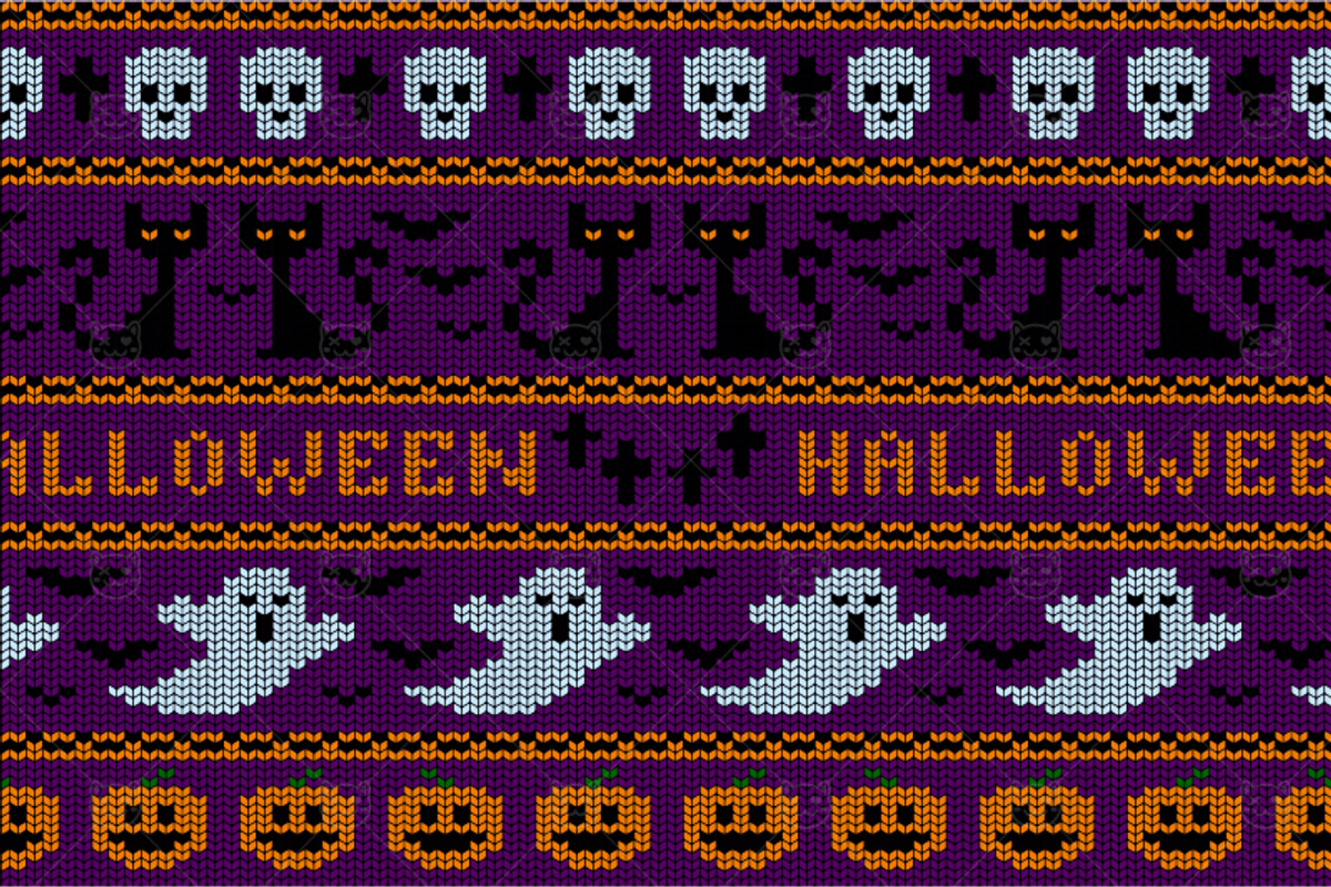 Halloween Pattern, a Pattern Graphic by kotoffei (Photo 1 of 2)