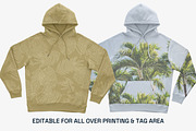IND5000 Heavyweight Hoodie Mockups, a Hoody Mockup by GraphicHero (Thumbnail 9 of 9)