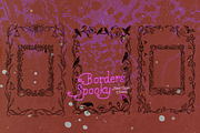 Spooky Halloween Borders, a Decorative Illustration by Lilithcollageart (Thumbnail 7 of 10)
