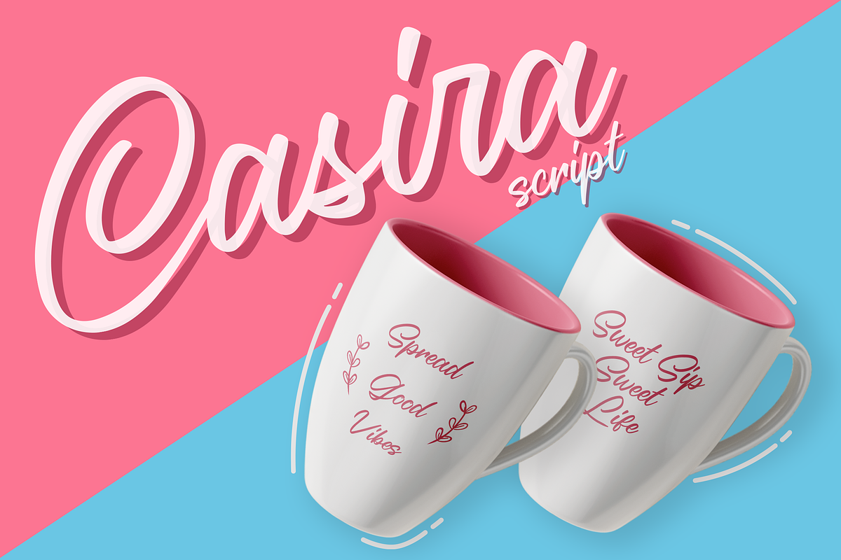 Casira Script preview 6