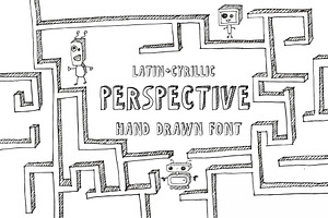 Perspective Font
