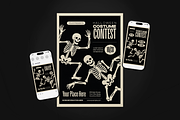Halloween Costume Contest Flyer Set, a Flyer Template by The Good Store (Thumbnail 1 of 2)