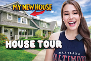 House tour youtube thumnail design, a Social Media Template by Workhu (Thumbnail 2 of 2)