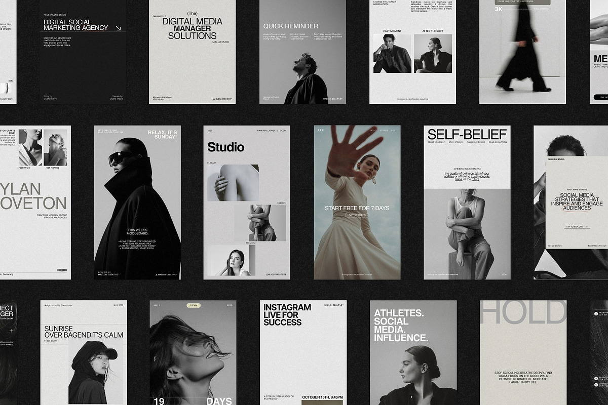 ELVO | Social Media Kit (III), a Social Media Template by Prapti Design (Photo 9 of 10)