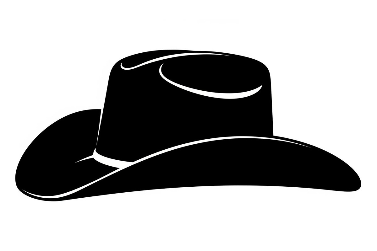 Minimal Cowboy Hat Silhouette Bundle, an Illustration by Designs_River (Photo 7 of 51)