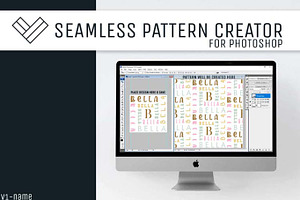 Seamless Pattern Creator |Typography