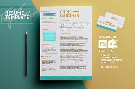 Gardner Resume Template