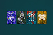 Dentist  | 16 Thin Line Icons Set, an Outline Icon by Alex Blogoodf (Thumbnail 12 of 15)