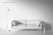 Leather Sofa Canvas Print Mockup, a Household Mockup by creatsy5 (Thumbnail 2 of 6)
