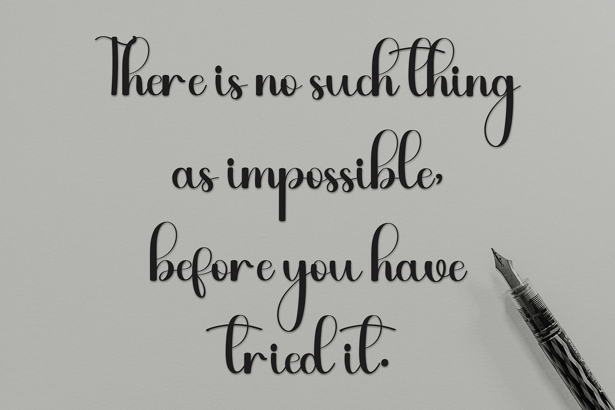 Loving, a Handwritten Font by InermediaSTUDIO (Photo 7 of 8)