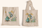 Funny Easter Bunny Egg Detective, a Seasonal Illustration by Ghagra (Thumbnail 6 of 7)
