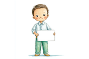 Prompt Crayon Children Clipart, a Decorative Illustration by Creative design (Thumbnail 5 of 7)