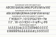 Handmade with Love, a Handwritten Font by Keithzo (Thumbnail 8 of 8)