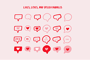 Valentine Font + Illustration Bundle, a Font by Forth and Wild (Thumbnail 7 of 14)