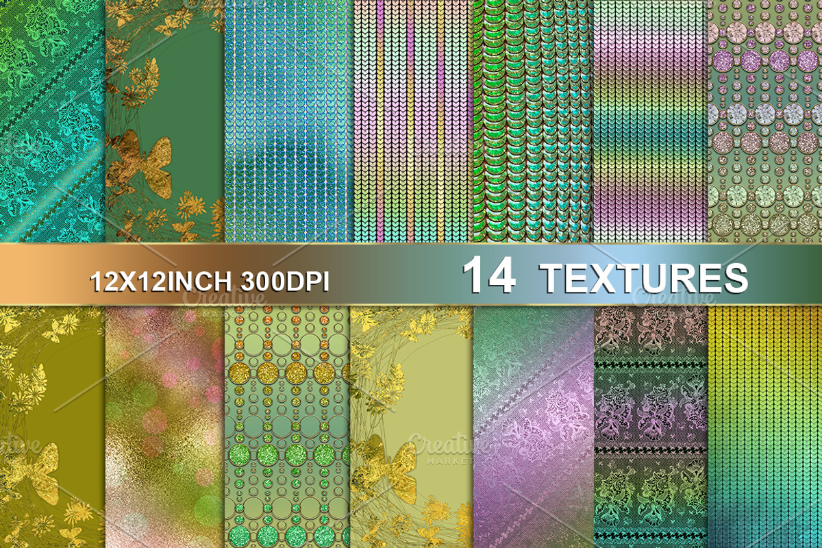 Fairy forest metallic textures, a Texture Graphic by Area (Photo 1 of 10)