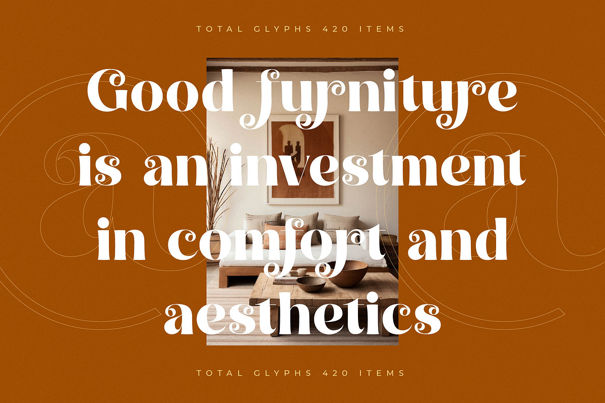 Natural Royale Bold Serif Font, a Serif Font by timelesstype.co (Photo 4 of 20)