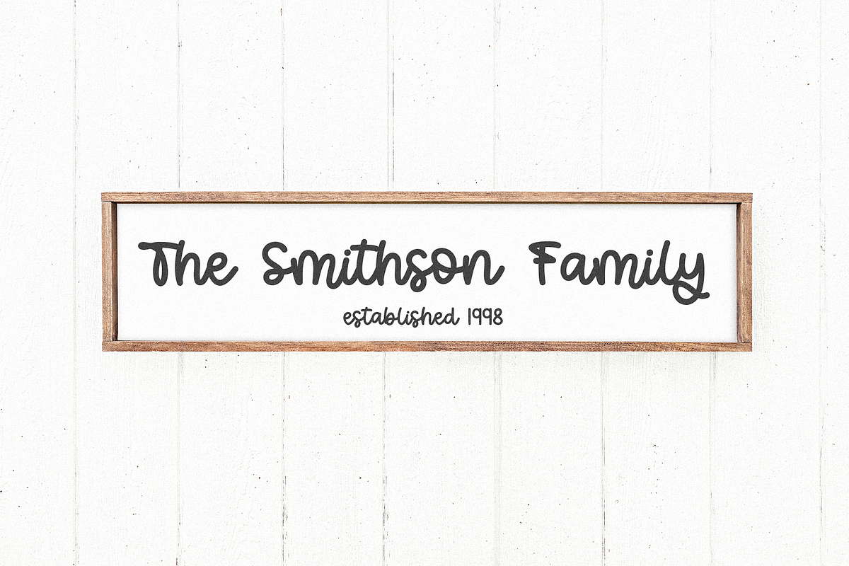 Jade Skies | Cute Script Font, a Script Font by KA Designs (Photo 8 of 11)