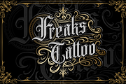 Monshiner, a Blackletter Font by dansdesign (Thumbnail 2 of 7)