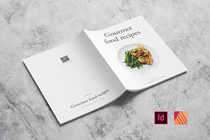 Minimalist Cookbook Template