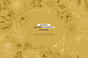 Elegant Botanicals | 100% Hand drawn, a Decorative Illustration by Olia (Thumbnail 7 of 14)